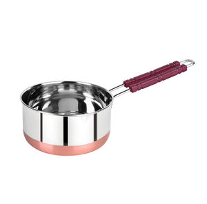 หม้อซอสอะลูมิเนียมขายดีพร้อมด้ามจับสแตนเลส ราคาถูก หม้อนม หม้อหุงต้ม - Product Image 6