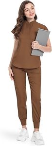 Conjunto de Uniforme Médico Unisex para Hospital: Blusas, Camisas y Trajes Quirúrgicos de Algodón Suave y Mezcla de Forro Polar para el Trabajo Sanitario - Product Image 6