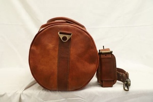 All Size With Custom logo <b>Leather</b> Weekender Travel Duffel <b>Bag</b> Duffel Zipper Closure Durable Stylish Perfect <b>Leather</b> Travel <b>Bags</b> - Product Image 2