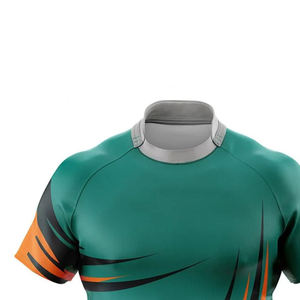 เสื้อรักบี้เยาวชนแบบสั่งทำพิเศษ ชุดยูนิฟอร์มเด็ก แขนสั้น ผ้าระบายอากาศบุฟองน้ำ ชุดฝึกซ้อมสโมสรรักบี้รุ่นเยาว์ - Product Image 6