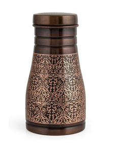 Bouteille d'eau en cuivre pur Carafe à eau de chevet jetable écologique en métal - Product Image 2