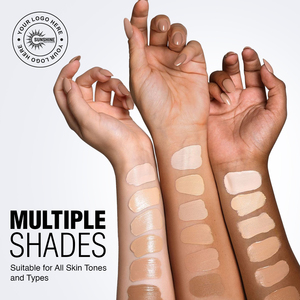 รองพื้นเนื้อลิควิด OEM Natural Glow เนื้อเนียนบางเบา รับผลิตแบรนด์ส่วนตัว - Product Image 5