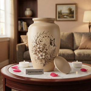 Unique New Butterfly Design Cremation Urns <b>For</b> <b>Ashes</b> Adult Style Low Price Memorial <b>Ashes</b> Decorative Funeral Burial <b>Keepsake</b> Urn - Product Image 3