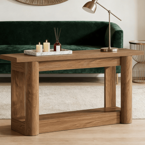 Consolle Lunga in Legno Massello Contemporanea per Casa, Appartamento e Hotel - Product Image 4