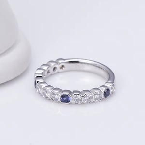 Premium Quality Moissanite <b>Diamond</b> <b>Ring</b> Luxury Fine Jewelry for Wedding Engagement and Daily Wear Available At Best Price - Product Image 4