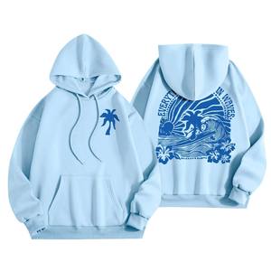 Nuevas Sudaderas con Capucha de Punto para Mujer, Otoño-Invierno, con Cordón Ajustable, Impresión Personalizada, Bordado, OEM/ODM - Product Image 4