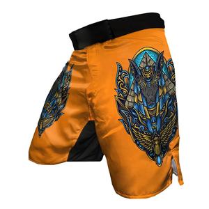 Ropa Deportiva al por Mayor con MOQ Bajo, Pantalones Cortos de Kickboxing y BJJ Elásticos, Transpirables y Ligeros, con Estampado Gráfico Único para MMA - Product Image 2