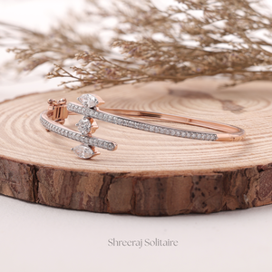 สร้อยข้อมือเพชรสำหรับผู้หญิง10K 14K 18K HPHT CVD ได้รับการรับรองจากห้องปฏิบัติการ - Product Image 5