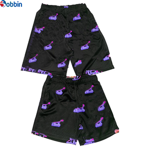 Pantalones Cortos de Baloncesto Personalizados, Nueva Llegada, Pantalones Cortos Deportivos para Hombre con Estampado Completo, Diseño de Logotipo por Sublimación, Pantalones Cortos de Baloncesto de Malla - Product Image 6