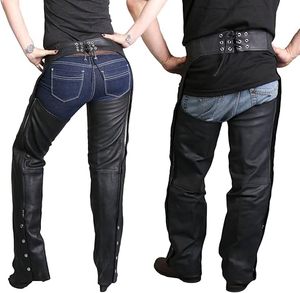 Chaps en cuir pour hommes et femmes, design unique, prix abordable, meilleure qualité, chaps de moto - Product Image 3