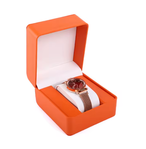 Estuche para Reloj Seismo, Empaque de Último Diseño, Caja de Almacenamiento para Reloj con Apertura Automática en Negro - Product Image 6