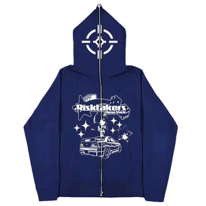 เสื้อฮู้ดสตรีทแวร์พิมพ์ลายพัฟฟ์ ผ้าหนานุ่ม ลายกราฟิก 3 มิติ โดดเด่น คุณภาพพรีเมียม - Product Image 4