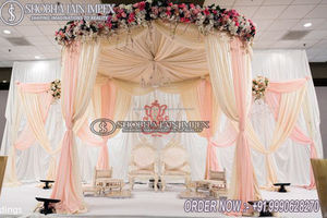 Wedding Fabric Mandap <b>Decor</b> - Product Image 4