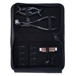 Meilleur Kit d'Outils Professionnels pour Extensions de Cheveux : Pince à Bandes, Aiguille Courbe pour Perruques, Acier Inoxydable Qualité Salon, pour Coiffure et Séparation - Product Image 6