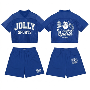 Premium 160 GSM Polyester <b>Mesh</b> Women Jersey Short <b>Set</b> Grey White Panel Design Custom Sublimation Print Logo Women's <b>Sets</b> - Product Image 2