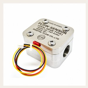 Sensor de flujo de agua DIGITAL FLOW DGT-010SI, sensor de flujo de engranajes ovalados, acero inoxidable 316L, PT 1/2, rosca interna - Product Image 3