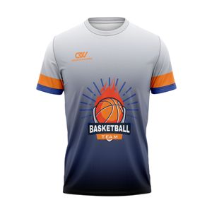 Uniforme Personalizado para Liga Juvenil, Camiseta de Entrenamiento de Baloncesto para Niños, Secado Rápido, 100% Poliéster, Manga Corta, Ropa Deportiva Infantil - Product Image 1