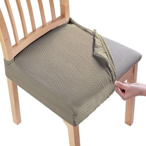 Set di 4 Coprisedia Jacquard Impermeabili Elasticizzati, Rimovibili e Lavabili per Sala da Pranzo - Product Image 5