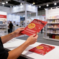 Papier d'art C2S pour menus et cartes postales pour la promotion en magasin