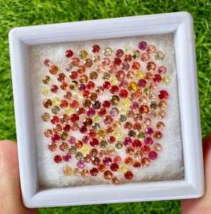 Lot de saphirs naturels multicolores, pierres précieuses de couleurs mélangées, pierres en vrac pour la fabrication de bijoux, bagues, pendentifs, haute qualité - Product Image 5