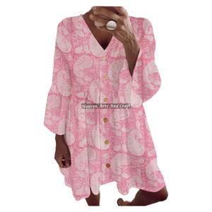 Conjunto Boho de Algodón, Top de Verano, Traje de Playa, Vestido de Primavera/Verano con Estampado Bagru y Top, Ropa Hecha a Mano para Mujer, Festival India - Product Image 5