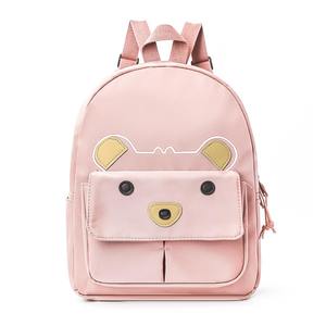 แฟชั่นหมีการ์ตูนกระเป๋าเป้สะพายหลังเด็กแบบ unisex น้ำหนักเบาเป็นพิเศษโพลีเอสเตอร์กระเป๋านักเรียนน่ารักกระเป๋านักเรียนแบบพับเก็บได้ - Product Image 1