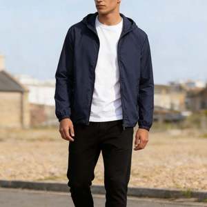 Custom Men Hooded Winter Windproof Jacket OEM Sport <b>Coat</b> Personalized Performance Athletic Wear - Product Image 5