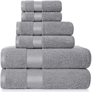 Serviette de bain haut de gamme, très absorbante, en coton doux, confortable, durable, tissu à séchage rapide pour salle de bain, hôtel et spa - Product Image 3