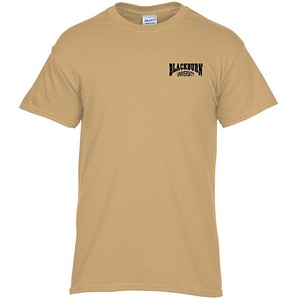 T-shirt jaune à double boutonnage pour homme, manches courtes, col rond, en coton, décontracté, respirant, pour l'été, avec logo imprimé sur le devant - Product Image 4