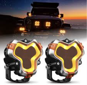 Nuevas llegadas: Lente de proyector de alta potencia de 2 pulgadas con sistema de actualización automática de luz, faro LED, luz antiniebla y luces de conducción antiniebla. - Product Image 2