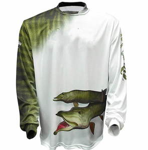 Camisa de Pesca Profesional Personalizada con Protección UPF e Impresión por Sublimación - Product Image 1