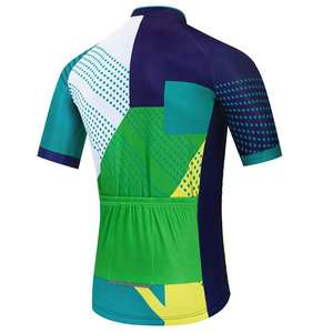 Maillot de cyclisme de haute qualité avec tissu anti-humidité, idéal pour la route et l'entraînement quotidien - Product Image 2