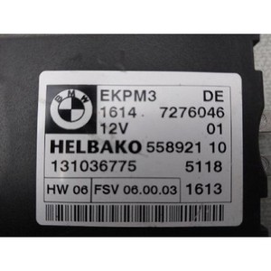 ECU และโมดูลคอมพิวเตอร์มือสองสำหรับรถยนต์ซีรีส์ 3 รุ่น 7276046 - Product Image 3