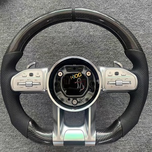 Volant de direction en cuir pleine fleur personnalisé DOS pour <span class=keywords><strong>Mercedes</strong></span> Benz, adapté aux modèles BCE GLS <span class=keywords><strong>GLA</strong></span> SC63W205W204W2132012-<span class=keywords><strong>2021</strong></span>, nouvelle modification - Product Image 6
