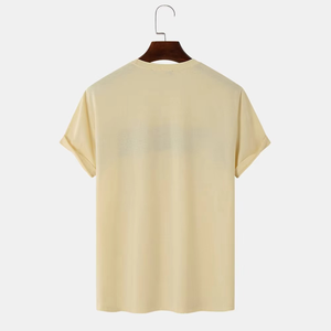 Camisetas Sublimadas al por Mayor 100% Algodón de Secado Rápido y Transpirables para Hombre y Mujer, Diseño de Logotipo Personalizado, Teñido Liso - Product Image 2