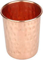 Gourde isotherme de luxe en cuivre pur poli, martelée à la main, capacité 1,9 L, écologique, pour la santé ayurvédique, avec poignée, cadeau de toucher luxueux