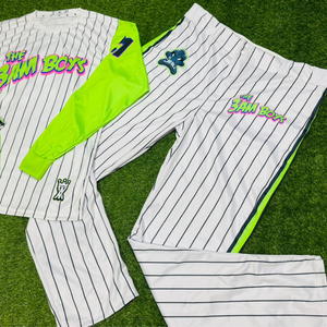 Camiseta de Béisbol Personalizada con Rayas, Secado Rápido, Uniforme Personalizado para Equipos, Impresión de Nombre y Número para Adultos - Product Image 2