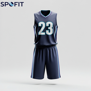 Uniforme de basketball personnalisé OEM 2026 de haute qualité, imprimé par sublimation, séchage rapide, respirant, pour équipe de basketball - Product Image 2