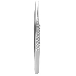 Pinzas de Precisión de Acero Inoxidable con Punta Suave para Extensión de Pestañas - Product Image 1