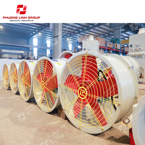 Ventilador de Circulación de Aire para Invernadero Agrícola Phuong Linh 220V/380V APL-1-NoD, Sistema de Ventilación AC, Acero Inoxidable, Blanco, Envío Gratis - Product Image 6