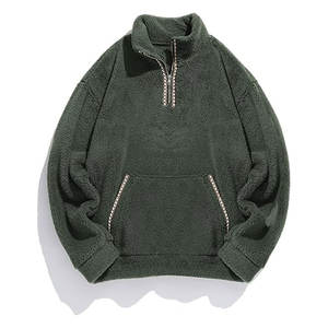 Sudadera Extra Grande de Algodón Personalizada para Hombre, Diseño Bordado Desgastado, Sudadera con Cierre, Ropa Urbana Premium - Product Image 1
