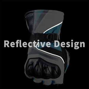 Durable Motorbike <b>Gloves</b> Anti Slip Waterproof Windproof Protective Riding <b>Gloves</b> <b>For</b> Men Women Safety Gear - Product Image 5