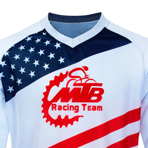 Jersey de Motocross Personalizado OEM de Manga Larga con Impresión Sublimada, Resistente al Viento e Impermeable, Tallas Grandes, Ropa para Motociclismo Todoterreno - Product Image 5
