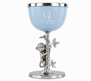 Quemador de incienso de lujo de metal azul y plateado para Bakhoor y Oud árabe, con soporte para carbón - Product Image 6