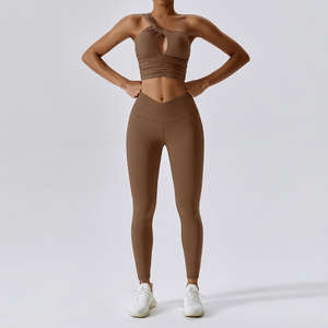 Ensemble de yoga professionnel sur mesure, directement de l'usine, vêtements de fitness hautement élastiques - Product Image 2