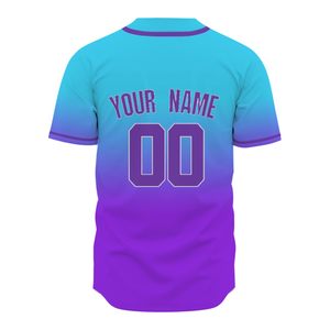 <b>Top</b> Best Quality Custom Digital Print Breathable <b>Mesh</b> Baseball Jersey <b>Plus</b> <b>Size</b> Anti-Bacterial Anti-UV Wholesale Men's OEM - Product Image 3
