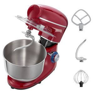 Batidora Eléctrica de Cocina de 6 QT, 660W, con 6+ Velocidades, Cabezal Inclinable, Vaso Mezclador de 1.6 QT, Acero Inoxidable - Product Image 1