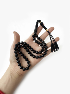 Tasbih de la Mejor Calidad, Cuentas de Resina de 10 mm, Religioso Islámico para Pulsera, 51 Nombres de Alá - Product Image 5