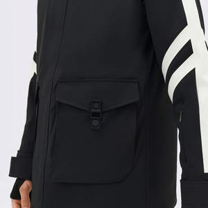 Combinaison de ski personnalisée pour homme, design de panneaux de haute qualité, vêtements de ski pour femme, combinaison imperméable, veste de ski isolée à capuche - Product Image 5