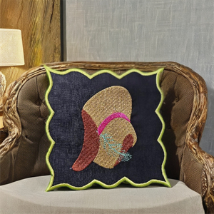 Serviettes de cocktail brodées de produits chauds frais du Vietnam pour les fêtes - Product Image 3